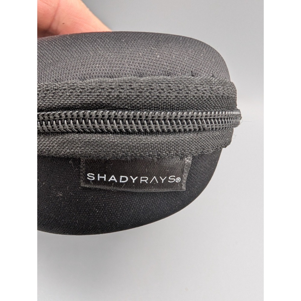 Shady Rays‎ Black Fabric Semi-Hard Shell Rigid Sunglasses Case Only - Picture 4 of 6
